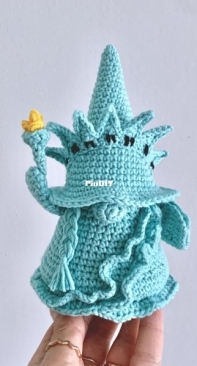 Hugles - Iryna Tyler - Lady Liberty Gnome
