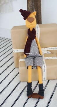 Tashaolivitoys - Stuffed Cat sewing pattern - English