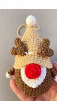Lucy Magic Pattern - Happy Dolls Handmade - Julia /Kate - Negovorina - Christmas Gnomes Ornaments Deer - Spanish - Translated