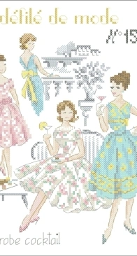 Les Brodeuses Parisiennes LBP - Défilé de mode n°15 - La robe cocktail XSD + PCS
