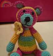Yulivee - Sonea Delvon - Small Crocheted Teddy Bear
