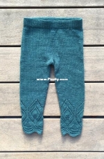 Lace Leggings by Pernille Larsen - Knitting for Olive