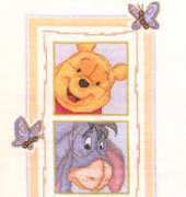 Designer Stitches D183 - Pooh & Friends Patchwork