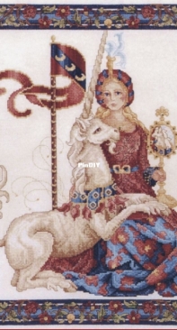 The Vermillion Stitchery 227 - The Maiden & The Unicorn XSD