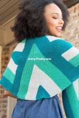 Geometric Shawl by Loops & Threads™ Design Team - Free
