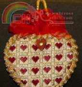 Rainbow gallery-sallys 2010 heart ornaments(Forever in my heart)