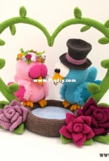 Dinegurumi - Sandra Haupt - Birds wedding - Russian - Translated
