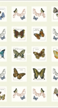 Stoney Creek Collection - Book 510 - Butterflies Collectors Series Afghan XSD