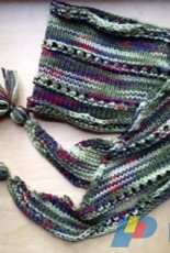 Porthole Scarf by Linette Grayum-Free