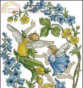 Las hadas de las flores-Flower Fairies July XSD