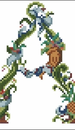 Lanarte 33350 - Antique Alphabet Letter A XSD