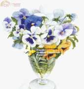 I Love CrossStitch ILCS HF-009 Bouquet 09