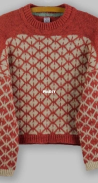Aase Sweater by Hanne Rimmen - Russian translation