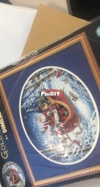 Dimensions Gold Collection Santas Sleigh
