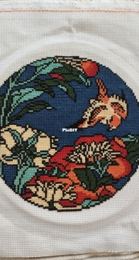Birds and flowers