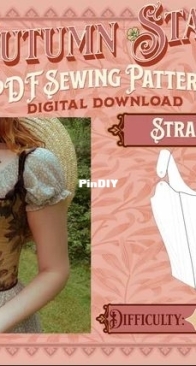 Autumn Stays Sewing Pattern - Straight Size