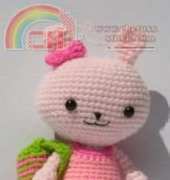 K and J Dolls - Sayjai Thawornsupacharoen - Pinky the Bunny amigurumi
