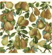Pears Pillow by Donna Vermillion Giampa from Just Cross Stitch October 1999 XSD