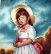 Niña cons sombrero