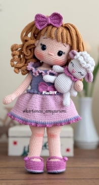 Kartanesi Amigurumi - Çiğdem Erdoğan - Melora Doll - Spanish