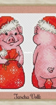 Christmas Pig Tascha Volk
