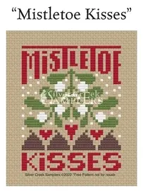Silver Creek Samplers - Mistletoe Kisses PCS + XSD
