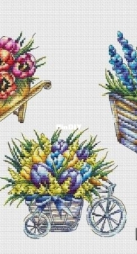 Spring crocuses  by Irina Zagorodskaya XSD