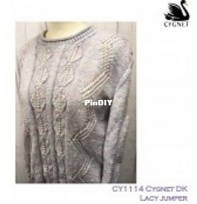 Lacy Jumper by Cygnet Yarns Ltd-Free