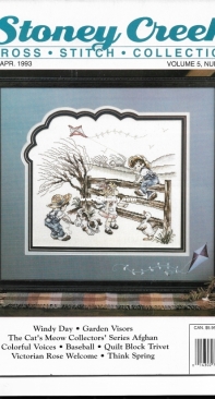 Stoney Creek Cross Stitch Collection - March / April 1993