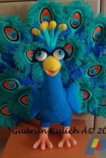 Amigurumi Artist - Gudrun Kulich - King Peacock