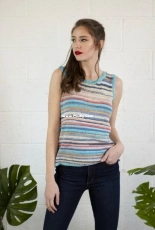 Sand and Sky Tank by Rachel Brockman - Free