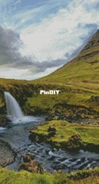 Artecy Cross Stitch - Kirkjufellsfoss Iceland