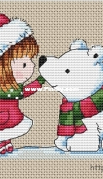 Girl and Bear by Svetlana Sichkar - Free