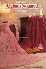 American School of Needlework - Mary Lamb Becker - 1159 Crochet Afghans Squared