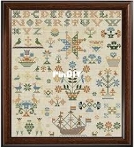 Samplers & Stories - Dutch Sampler 2019 by Anna Sukhareva/Suhareva