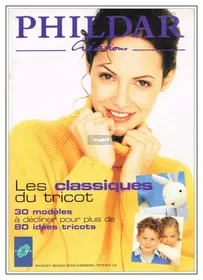 Phildar N° 761 - Les classiques du Tricot Année 1999 - French