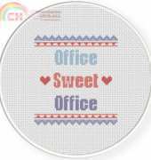 Daily Cross Stitch - Office Sweet Office