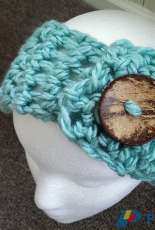 Over the Head Threads - Coconut Cuffed Headband
