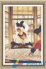Classic Cross Stitch 348yl09 - Tissot - The Tedious Story