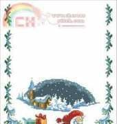 Permin Santa Claus Christmas tablecloth 3