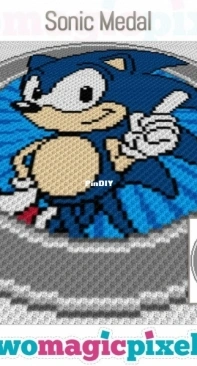 Two Magic Pixels -  Sonic Medal