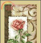 Dimensions - The Gold Collection Petites 65096 Single Rose XSD