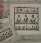 Country Garden Stitchery CGS 64 - May Flowers & Friendship Pouch