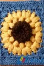 Keep Calm and Crochet On UK - Heather Gibbs - Sunflower Square