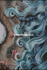 HAED HAEDAD20180451 Mermaid Beach by Dakota Daetwiler