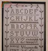 The City Stitcher - Waynesville Bicentennial Sampler