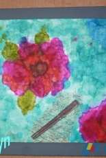 framework painting to alcohol