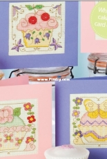 Cross-Stitching Cute As A Cupcake by Lesley Teare