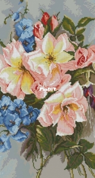 Luca-S BA2362 Bouquet of flowers XSD