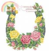 Eva Rosenstand 14-166 Horse shoe wreath